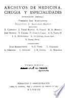 Archivos de medicina, cirugía y especialidades