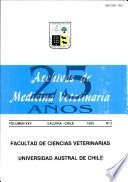 Archivos de Medicina Veterinaria