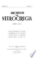 Archivos de neurocirugía