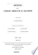 Archivos del Colegio Médico de El Salvador