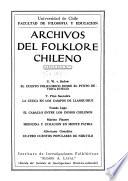Archivos del folklore chileno