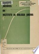 Archivos del Instituto de Biología Andina