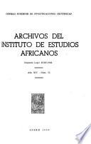 Archivos del Instituto de Estudios Africanos