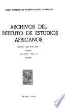 Archivos del Instituto de Estudios Africanos