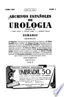 Archivos españoles de urología