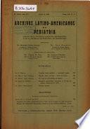 Archivos latino-americanos de pediatría