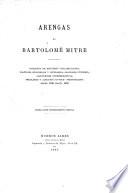 Arengas: colección de discursos parlamentarios, políticos, económicos [&c.] pronunciados desde 1848 hasta 1888