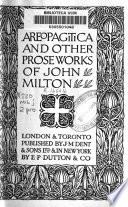 Areopagitica and Other Prose Works of John Milton