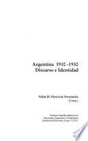 Argentina 1910-1930