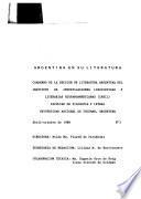 Argentina en su literatura
