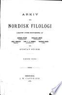 Arkiv för nordisk filologi
