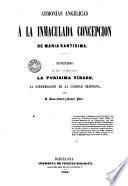 Armonías angélicas a la Inmaculada Concepción de Maria Santísima