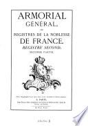 Armorial general de la France. - Paris, Collombat 1738-