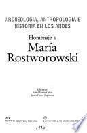 Arqueología, antropología e historia en los Andes
