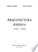 Arquitectura andina, 1530-1830