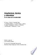 Arquitectura, técnica y naturaleza en el ocaso de la modernidad