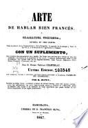Arte de hablar bien francés o Gramática completa