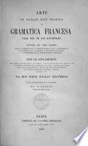 Arte de hablar bien frances o grammatica francesa