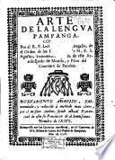 Arte de la lengua Pampanga