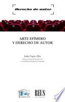 Arte efímero y derecho de autor