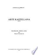 Arte kastellana (1627)