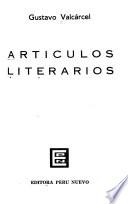 Articulos literarios
