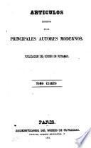 Articulos y discursos escojidos de los principales autores modernos