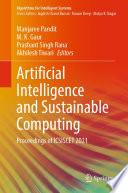 Artificial Intelligence and Sustainable Computing
