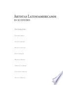 Artistas latinoamericanos en su estudio