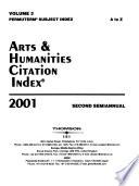 Arts & Humanities Citation Index
