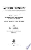 Arturo Frondizi, historia y problemática de un estadista