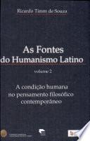 As fontes do humanismo latino: volume 02