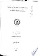 ASCAP Index of Performed Compositions