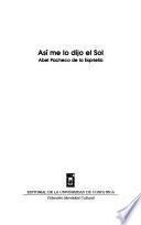 Así me lo dijo el sol