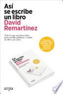 Así se escribe un libro