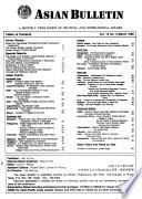 Asian Bulletin