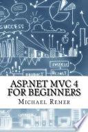 ASP.Net MVC 4 for Beginners