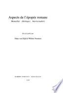 Aspects de l'épopée romane