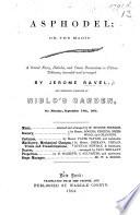 Asphodel; or, the Magic A ... pantomime in fifteen tableaux, etc. (Translated from the French, etc.).