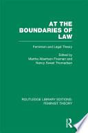 At the Boundaries of Law
