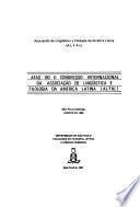 Atas do II Congresso Internacional da Associação de Lingüística e Filologia da América Latina (ALFAL)