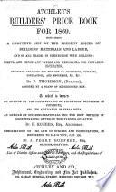 Atchley's New Builder's Price Book for 1868 [and 1869] ...