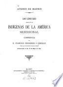 Ateneo [científico, literario y artistico] de Madrid Los lenguajes hablados por los indígenas de la América meridional