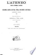 Ateneo religioso scientifico letterario artistico