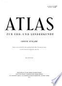 Atlas zur Erd- und Länderkunde
