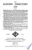 Auburn (New York) -- Directories