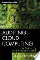 Auditing Cloud Computing