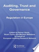 Auditing, Trust and Governance