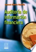 Auditoría de información financiera - 1ra edición