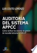 Auditoría del sistema APPCC